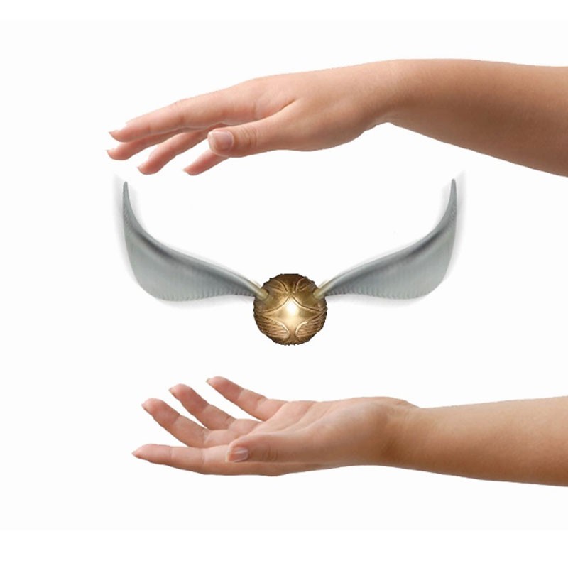 Cinereplicas Spilla Boccino D'Oro Harry Potter: 4cm Licenza Ufficiale - Magia Quidditch
