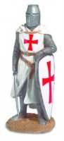 Medievale - Cavaliere Templare con Scudo