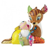 Disney - Statua Bambi con Tamburino - Romero Britto - Prodotto Ufficiale 