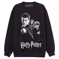 Harry Potter - Felpa Trio - Ron Weasley - Hermione Granger - Prodotto ufficiale Warner Bros