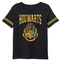 Harry Potter - T-Shirt Bambini Hogwarts - Prodotto ufficiale Warner Bros