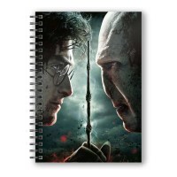 Harry Potter - Quaderno 3D Harry e Voldemort Battaglia Finale - Ufficiale Warner Bros