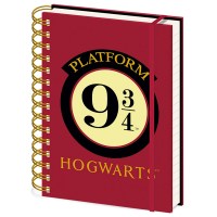 Harry Potter - Quaderno Binario 9 3/4 A5 - Prodotto Ufficiale Warner Bros
