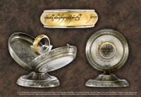 Il Signore degli Anelli - Gioielli - Unico Anello Girevole - Acciaio Oro - Prodotto Ufficiale
