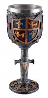 Oggettistica Medievale - Calice Araldico Medievale