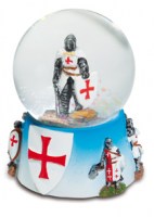 Medievale - Sfera di Neve Cavaliere Templare