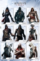 Assassin's Creed - Poster Assassini - Prodotto Ufficiale Ubisoft