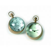 Antichi Strumenti Scientifici - Bussola e orologio a sfera