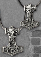 Gioielli - Pendenti - Pendente Thor's Hammer - Acciaio