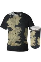 Game of Thrones - T-Shirt Deluxe Edition Mappa Westeros