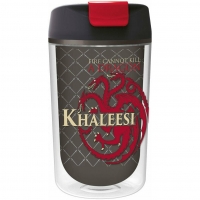 Game of Thrones - Bicchiere da caffè americano Khaleesi - Prodotto Ufficiale HBO