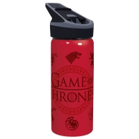 Game of Thrones - Bottiglia in alluminio Casate - Prodotto Ufficiale HBO
