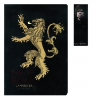 Game of Thrones - Quaderno con Segnalibro Lannister