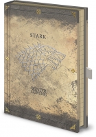 Game of Thrones - Quaderno Stark Premium - Prodotto ufficiale HBO