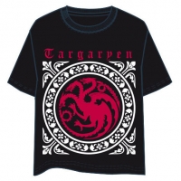 Game of Thrones - T-Shirt - House Targaryen -  Cotone - Prodotto Ufficiale HBO