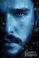 Game of Thrones - Poster jon winter is here - Prodotto Ufficiale HBO