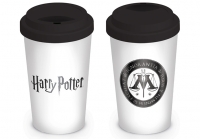 Harry Potter - Bicchiere Da Viaggio Ministero della Magia - Vetro - Prodotto Ufficiale Warner Bros.