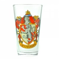 Harry Potter - Bicchiere Grande Grifondoro - Vetro - Prodotto Ufficiale