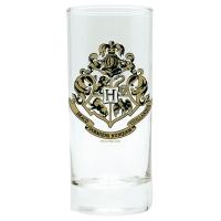 Harry Potter - Bicchiere Hogwarts - Vetro - Prodotto Ufficiale