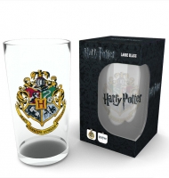 Harry Potter - Bicchiere Grande Hogwarts - Prodotto Ufficiale Warner Bros.