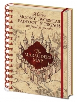 Harry Potter - Quaderno a Spirale - Mappa del Malandrino - Prodotto Ufficiale