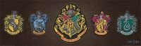 Harry Potter - Poster - Hogwarts - Grifondoro - Serpeverde - Corvonero - Tassorosso - Prodotto Ufficiale Warner Bros.