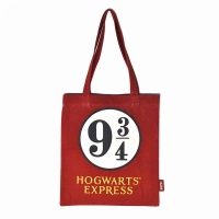 Harry Potter - Shopper Binario 9 3/4 -  Puro Cotone - Prodotto Ufficiale