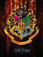 Harry Potter - Stemma Hogwarts Su Tela - Prodotto Ufficiale Warner Bros.