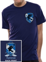 Harry Potter - T-shirt Stemma Corvonero - Cotone - Prodotto Ufficiale Warner Bros.
