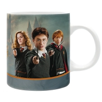 Harry Potter - Tazza Trio - Castello Hogwarts - Hermione Granger - Ron Weasley - Ceramica - Ufficiale
