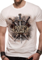 Lo Hobbit - T-Shirt - Battaglia delle Cinque Armate - Prodotto Ufficiale