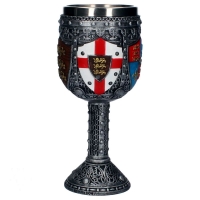 Medievale - Calice English Goblet - Resina - Interno acciaio smontabile